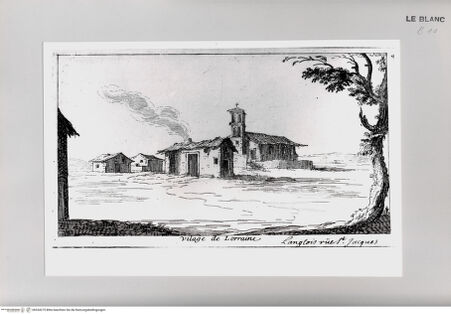 Vorderseite von Istituto Nazionale per la Grafica [http://creativecommons.org/publicdomain/mark/1.0/] Leçons Données aux Pages du Roy, Par Le S.r Silvestre, ...Tafel ( ): Vilage de Lorraine - , bh534275. Foto.