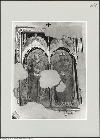 Vorderseite von Foto Marburg [https://www.deutsche-digitale-bibliothek.de/content/lizenzen/rv-ez/] Heiliger Domninus und heiliger Nikolaus - Gesamtansicht, bh534531_recto. Foto: Gloc, Jan.