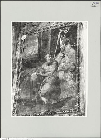 Vorderseite von Foto Marburg [https://www.deutsche-digitale-bibliothek.de/content/lizenzen/rv-ez/] KapellenausstattungDie heiligen Hieronymus und Ambrosius (?) - Gesamtansicht, bh534580_recto. Foto: Haag, Paul.