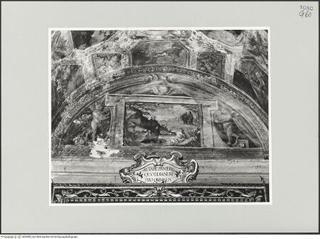 Vorderseite von Foto Marburg [https://www.deutsche-digitale-bibliothek.de/content/lizenzen/rv-ez/] KapellenausstattungSzenen aus dem Leben des heiligen Benedikt; die Evangelisten - Ddie Errettung des heiligen Placidus, bh534582_recto. Foto: Haag, Paul.