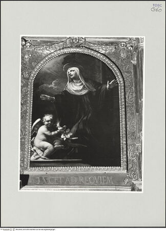 Vorderseite von Foto Marburg [https://www.deutsche-digitale-bibliothek.de/content/lizenzen/rv-ez/] OrgelemporeHeilige Lucilla - Gesamtansicht, bh534584_recto. Foto: Gloc, Jan.