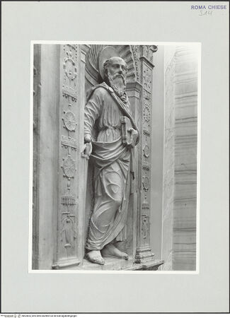 Vorderseite von Vasari [https://www.deutsche-digitale-bibliothek.de/content/lizenzen/rv-ez/] Ehemaliger HochaltarHeiliger Paulus - Gesamtansicht von links, bh534653_recto. Foto.