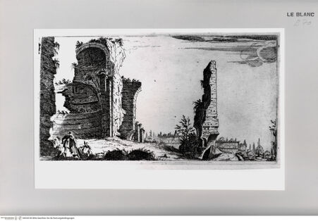 Vorderseite von unbekannt [http://creativecommons.org/publicdomain/mark/1.0/] Vues de RomeTafel (5): Basilica di Massenzio? - , bh534745. Foto.