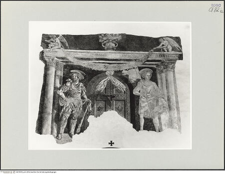 Vorderseite von Foto Marburg [https://www.deutsche-digitale-bibliothek.de/content/lizenzen/rv-ez/] Zwei heilige Krieger - Gesamtansicht, bh535039_recto. Foto: Gloc, Jan.