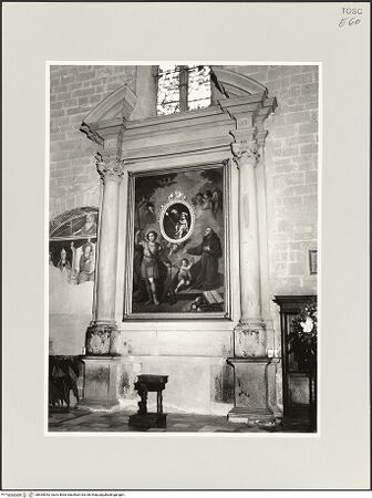 Vorderseite von Foto Marburg [https://www.deutsche-digitale-bibliothek.de/content/lizenzen/rv-ez/] Altar der Familie Burali - Gesamtansicht, bh535042_recto. Foto: Gloc, Jan.