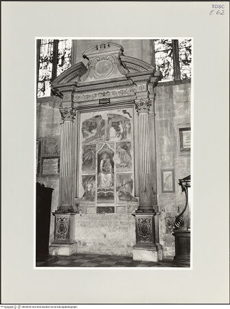 Vorderseite von Foto Marburg [https://www.deutsche-digitale-bibliothek.de/content/lizenzen/rv-ez/] Altar der Familie Spadari - Gesamtansicht, bh535044_recto. Foto: Gloc, Jan.
