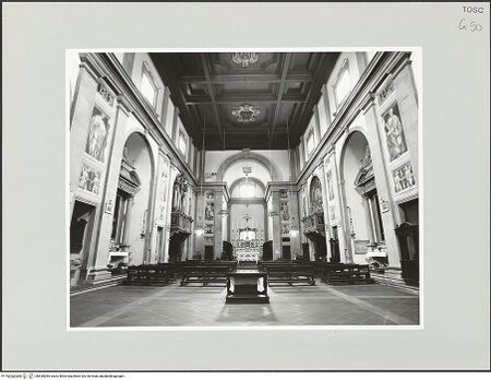 Vorderseite von Foto Marburg [https://www.deutsche-digitale-bibliothek.de/content/lizenzen/rv-ez/] Santa Maria in Gradi - Blick in Richtung Presbyterium, bh535055_recto. Foto: Haag, Paul.