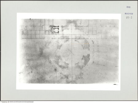 Vorderseite von Biblioteca Nacional [https://www.deutsche-digitale-bibliothek.de/content/lizenzen/rv-ez/] Album des Fra Giovanni Vincenzo CasaliGrundrissfragment - , bh535243_recto. Foto.