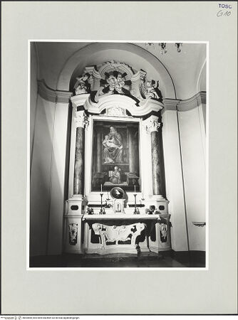 Vorderseite von Foto Marburg [https://www.deutsche-digitale-bibliothek.de/content/lizenzen/rv-ez/] Madonna und der heilige Augustinus - Gesamtansicht, bh535584_recto. Foto: Haag, Paul.