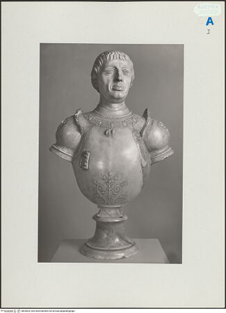 Vorderseite von Kunsthistorisches Museum [https://www.deutsche-digitale-bibliothek.de/content/lizenzen/rv-ez/] Büste Alfonsos von Aragon - , bh535635_recto. Foto.