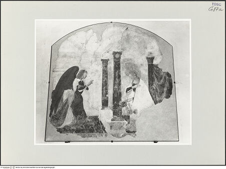 Vorderseite von Foto Marburg [https://www.deutsche-digitale-bibliothek.de/content/lizenzen/rv-ez/] Verkündigung - Gesamtansicht, bh536140_recto. Foto: Haag, Paul.