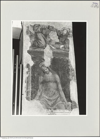 Vorderseite von Foto Marburg [https://www.deutsche-digitale-bibliothek.de/content/lizenzen/rv-ez/] Schmerzensmann - Gesamtansicht, bh536143_recto. Foto: Haag, Paul.