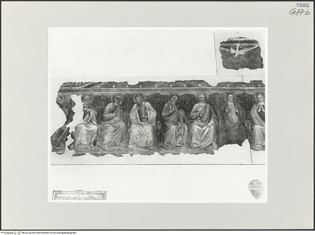 Vorderseite von Foto Marburg [https://www.deutsche-digitale-bibliothek.de/content/lizenzen/rv-ez/] Ausgießung des heiligen Geistes - Detail: linke Bildhälfte, bh536154_recto. Foto: Haag, Paul.