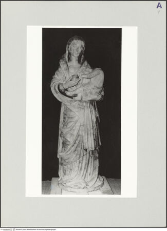 Vorderseite von Sopr. PA [https://www.deutsche-digitale-bibliothek.de/content/lizenzen/rv-ez/] Maria mit Kind - Gesamtansicht, bh536412_recto. Foto.