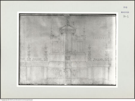 Vorderseite von Biblioteca Nacional [https://www.deutsche-digitale-bibliothek.de/content/lizenzen/rv-ez/] Album des Fra Giovanni Vincenzo CasaliBologna, Santa Maria de' Servi, Altar - , bh536475_recto. Foto.