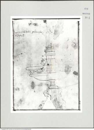 Vorderseite von Biblioteca Nacional [https://www.deutsche-digitale-bibliothek.de/content/lizenzen/rv-ez/] Album des Fra Giovanni Vincenzo CasaliBrunnenentwurf - , bh536506_recto. Foto.