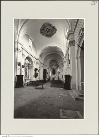 Vorderseite von Tatge, George [https://www.deutsche-digitale-bibliothek.de/content/lizenzen/rv-ez/] San Francesco - Blick zum Chor, bh537637_recto. Foto: Tatge, George.