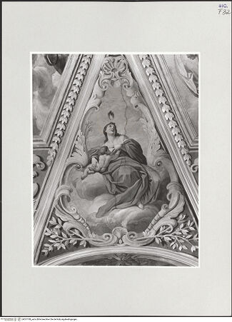 Vorderseite von Foto Marburg [https://www.deutsche-digitale-bibliothek.de/content/lizenzen/rv-fz/] MarienzyklusRatschluß der Erlösung, Immacolata, Caritas und FidesCaritas - Gesamtansicht, bh537780_recto. Foto: Tölke, Michael.