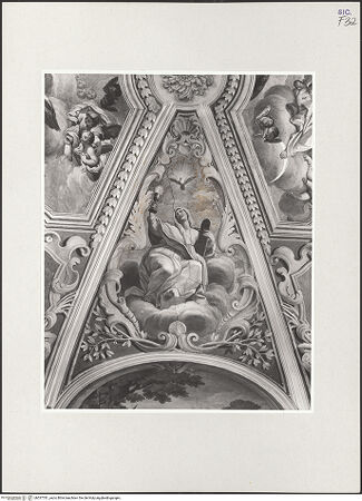 Vorderseite von Foto Marburg [https://www.deutsche-digitale-bibliothek.de/content/lizenzen/rv-ez/] MarienzyklusRatschluß der Erlösung, Immacolata, Caritas und FidesFides - Gesamtansicht, bh537781_recto. Foto: Tölke, Michael.