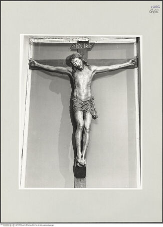Vorderseite von Foto Marburg [https://www.deutsche-digitale-bibliothek.de/content/lizenzen/rv-ez/] Kruzifix - Gesamtansicht, bh537983_recto. Foto: Haag, Paul.