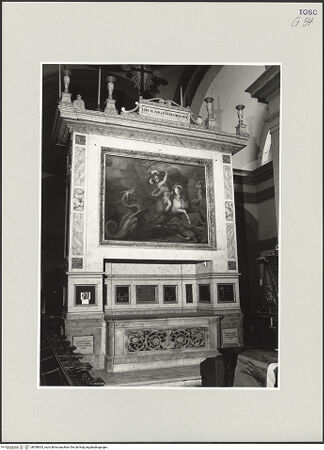 Vorderseite von Foto Marburg [https://www.deutsche-digitale-bibliothek.de/content/lizenzen/rv-ez/] Hochaltar (Altare Vasari)Rückseite - Gesamtansicht, bh538003_recto. Foto: Gloc, Jan.