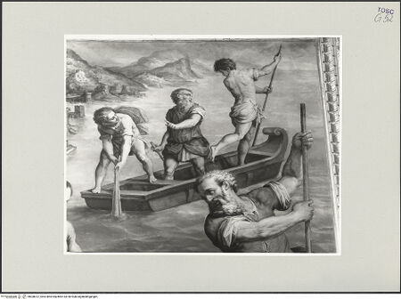 Vorderseite von Foto Marburg [https://www.deutsche-digitale-bibliothek.de/content/lizenzen/rv-ez/] Hochaltar (Altare Vasari)VorderseiteBerufung der Apostel Petrus und Andreas - Detail, bh538012_recto. Foto: Gloc, Jan.