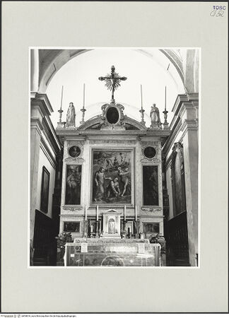 Vorderseite von Foto Marburg [https://www.deutsche-digitale-bibliothek.de/content/lizenzen/rv-ez/] Hochaltar (Altare Vasari)Vorderseite - Gesamtansicht, bh538016_recto. Foto: Gloc, Jan.