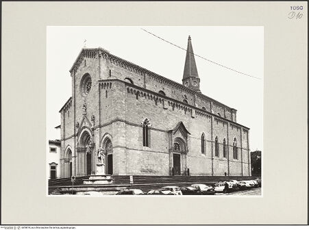 Vorderseite von Foto Marburg [https://www.deutsche-digitale-bibliothek.de/content/lizenzen/rv-ez/] Duomo - Ansicht von Südwesten, bh538018_recto. Foto: Haag, Paul.