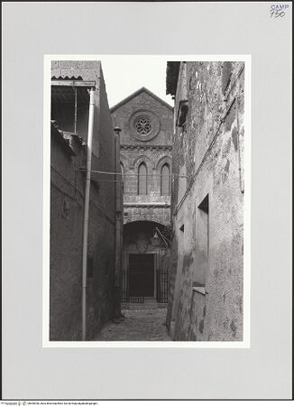 Vorderseite von Brummel, Chester [https://www.deutsche-digitale-bibliothek.de/content/lizenzen/rv-ez/] Chiesetta dell'AnnunziataHauptfassade - Teilansicht, bh540450_recto. Foto: Brummel, Chester.