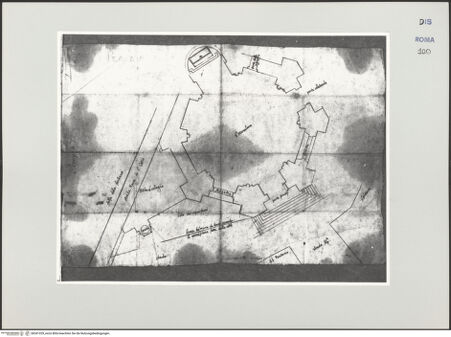 Vorderseite von Bösel, Richard [https://www.deutsche-digitale-bibliothek.de/content/lizenzen/rv-ez/] Grundriss von Sant'Ercolano in Perugia - , bh541329_recto. Foto.