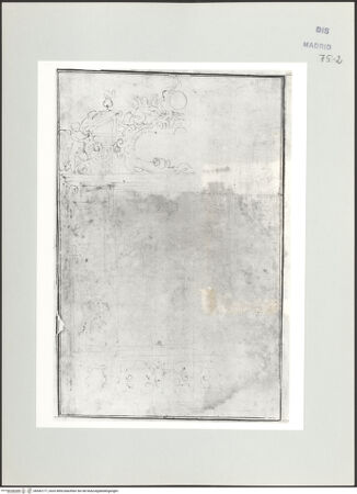 Vorderseite von Biblioteca Nacional [https://www.deutsche-digitale-bibliothek.de/content/lizenzen/rv-ez/] Album des Fra Giovanni Vincenzo CasaliEntwurf für einen Altar - , bh542177_recto. Foto.