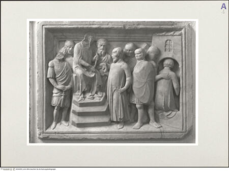 Vorderseite von Sigismondi, Roberto [https://www.deutsche-digitale-bibliothek.de/content/lizenzen/rv-fz/] Der heilige Viktor vor dem Kaiser - , bh542853_recto. Foto: Sigismondi, Roberto.