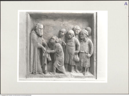 Vorderseite von Sigismondi, Roberto [https://www.deutsche-digitale-bibliothek.de/content/lizenzen/rv-fz/] Grabmonument des heiligen Oktavian von VolterraWundersame Heilung von Kranken durch den heiligen Oktavian - , bh542857_recto. Foto: Sigismondi, Roberto.