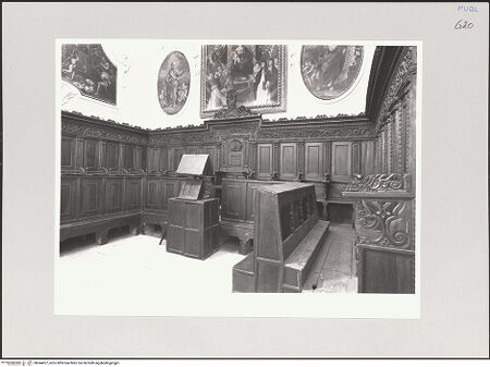 Vorderseite von Sigismondi, Roberto [https://www.deutsche-digitale-bibliothek.de/content/lizenzen/rv-fz/] Chorgestühl - Ansicht des Chorgestühls, bh544027_recto. Foto: Sigismondi, Roberto.