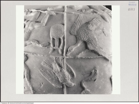 Vorderseite von Pedicini, Luciano [https://www.deutsche-digitale-bibliothek.de/content/lizenzen/rv-ez/] Atlas Farnese (Atlante Farnese) - Globus, Detail hinten, bh544540_recto. Foto: Pedicini, Luciano.