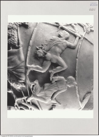 Vorderseite von Pedicini, Luciano [https://www.deutsche-digitale-bibliothek.de/content/lizenzen/rv-ez/] Atlas Farnese (Atlante Farnese) - Globus, Detail hinten, bh544542_recto. Foto: Pedicini, Luciano.