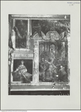 Vorderseite von ICCD [https://www.deutsche-digitale-bibliothek.de/content/lizenzen/rv-ez/] Szenen aus der Geschichte des heiligen Kreuzes und des OratoriumsDie Kaiserin Helena ordnet die Suche nach dem heiligen Kreuz an - , bh545536_recto. Foto.