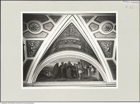 Vorderseite von Bibliotheca Hertziana [https://www.deutsche-digitale-bibliothek.de/content/lizenzen/rv-fz/] Die sieben Tugenden und die Werke der BarmherzigkeitZweifelnden Rat geben: Jesus und der reiche Jüngling (Matthäus 19,16-22) - , bh545560_recto. Foto.