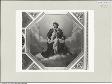 Vorderseite von Bibliotheca Hertziana [https://www.deutsche-digitale-bibliothek.de/content/lizenzen/rv-fz/] Die sieben Tugenden und die Werke der BarmherzigkeitDie Liebe - , bh545563_recto. Foto.