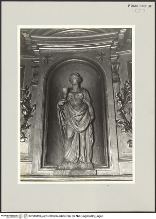 Vorderseite von Sopr. BAS ROMA [https://www.deutsche-digitale-bibliothek.de/content/lizenzen/rv-ez/] Der Glaube - , bh546697_recto. Foto.