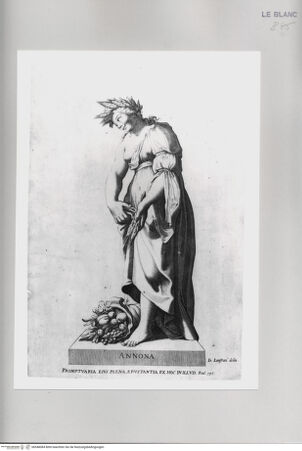 Vorderseite von unbekannt [http://creativecommons.org/publicdomain/mark/1.0/] Die TugendenTafel (10): Annona - , bh548084. Foto.