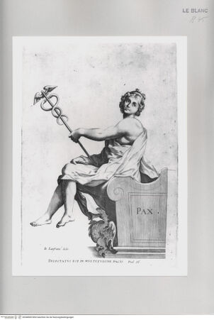 Vorderseite von unbekannt [http://creativecommons.org/publicdomain/mark/1.0/] Die TugendenTafel (9): Pax - , bh548085. Foto.