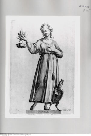 Vorderseite von unbekannt [http://creativecommons.org/publicdomain/mark/1.0/] Die TugendenTafel (16): Puritas - , bh548171. Foto.