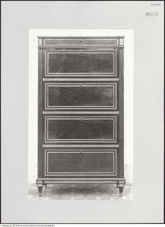 Vorderseite von Savio, Oscar [https://www.deutsche-digitale-bibliothek.de/content/lizenzen/rv-ez/] Schubladenschrank - , bh550192_recto. Foto: Savio, Oscar.