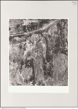 Vorderseite von unbekannt [https://www.deutsche-digitale-bibliothek.de/content/lizenzen/rv-fz/] Himmelfahrt Christi mit Maria, Aposteln und Engeln - Detail: Apostel, Engel und Maria (vor der Übertragung), bh551208_recto. Foto.