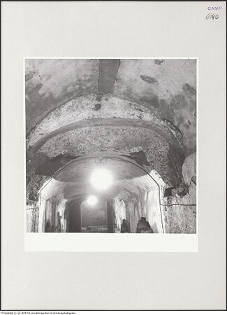 Vorderseite von unbekannt [https://www.deutsche-digitale-bibliothek.de/content/lizenzen/rv-fz/] Grotta di San Biagio - Galerie B, Gewölbe, bh551318_recto. Foto.