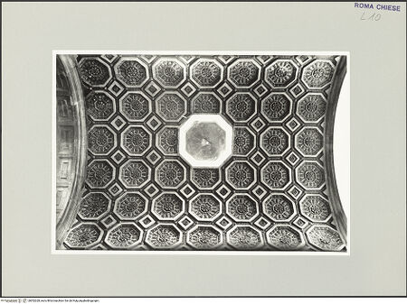 Vorderseite von Bibliotheca Hertziana [https://www.deutsche-digitale-bibliothek.de/content/lizenzen/rv-fz/] San Giacomo degli SpagnoliCappella di San Giacomo - Wölbung, bh552028_recto. Foto: Schmidt, Hans Werner.