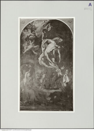 Vorderseite von Staatliche Museen zu Berlin - Preußischer Kulturbesitz [https://www.deutsche-digitale-bibliothek.de/content/lizenzen/rv-ez/] Die Kreuzabnahme Christi - , bh552771_recto. Foto: Anders, Jörg P..