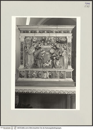 Vorderseite von Rödel [https://www.deutsche-digitale-bibliothek.de/content/lizenzen/rv-ez/] Anbetung des Kindes - Gesamtansicht, bh553488_recto. Foto: Rödel, Volker.