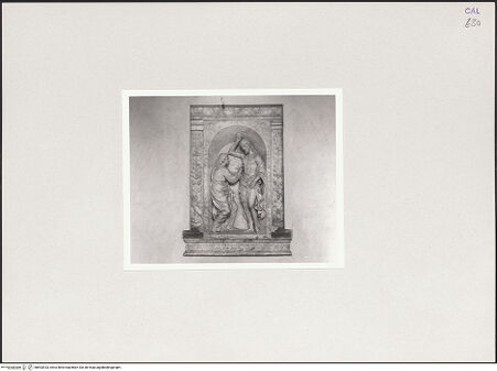 Vorderseite von Bibliotheca Hertziana [https://www.deutsche-digitale-bibliothek.de/content/lizenzen/rv-fz/] Der ungläubige Thomas - Gesamtansicht, bh553933_recto. Foto: Kruft, Hanno-Walter.